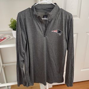 NWOT Patriots quarter zip